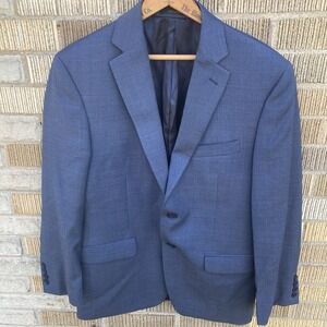 Calvin Klein Sport Coat Suit Jacket Men Size 38S Gray Wool